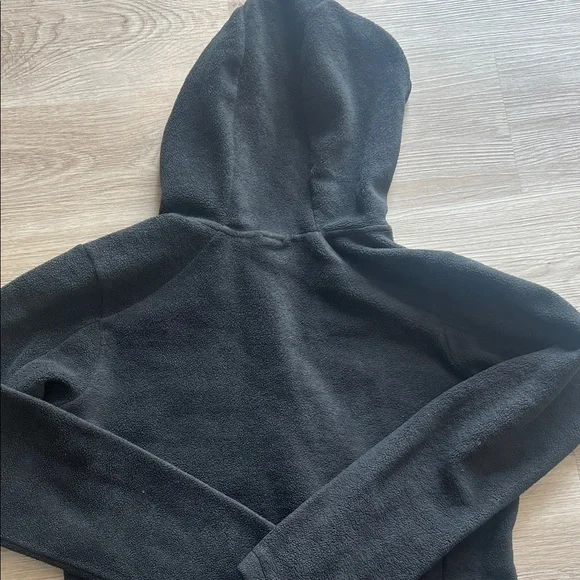 Columbia Charcoal Fleece Hooded Jacket - Picture 3 of 4